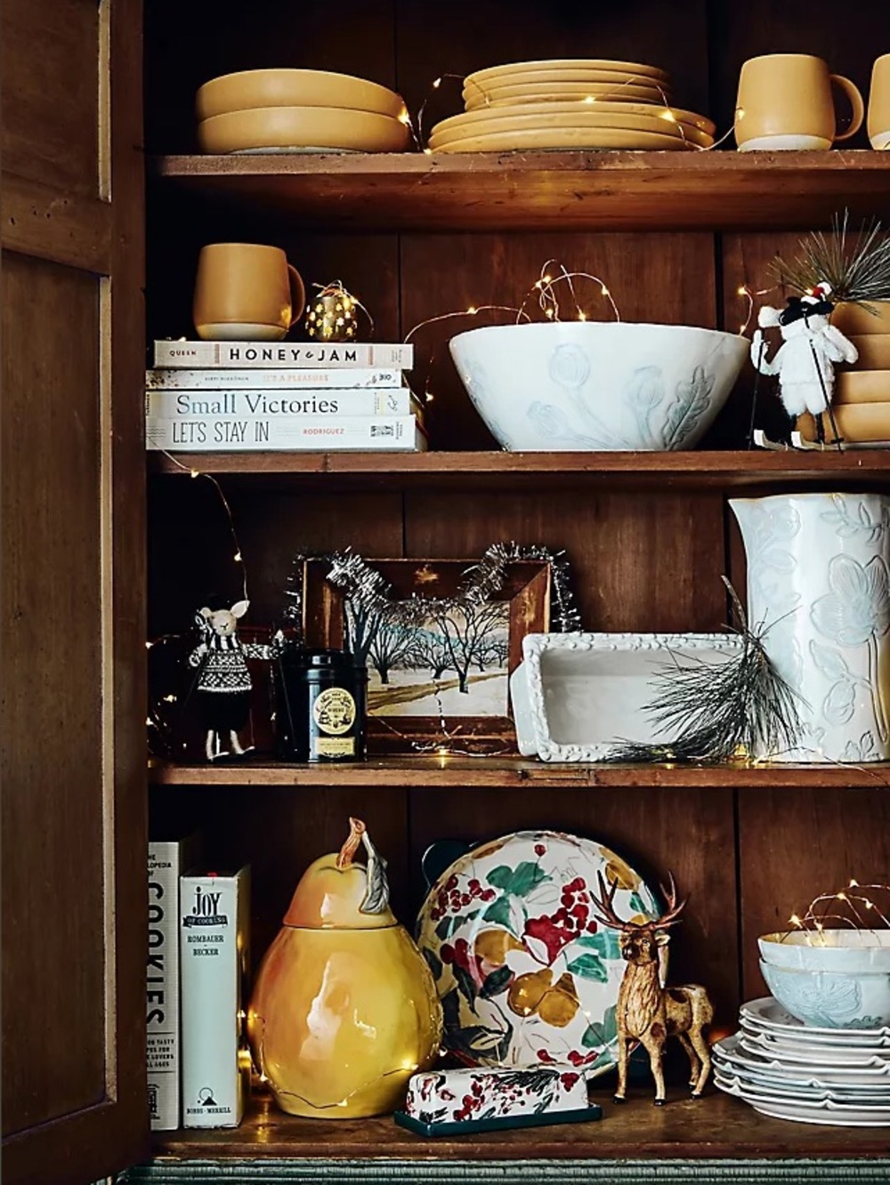 Anthropologie Holly & Pear Cookie Jar - Picture 2 of 9